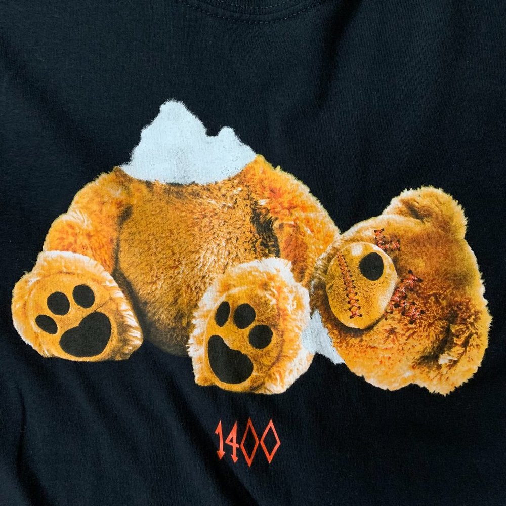Unisex Trippie Redd 1400 Teddy Bear Black 100% Cotton X-Large T-Shirt EUC - Picture 6 of 10